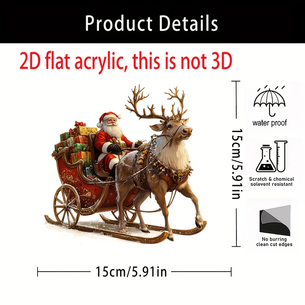 1 piece 2D Christmas gift, festival decoration, bohemian style, multi-functional desktop decoration suitable for bedroom.