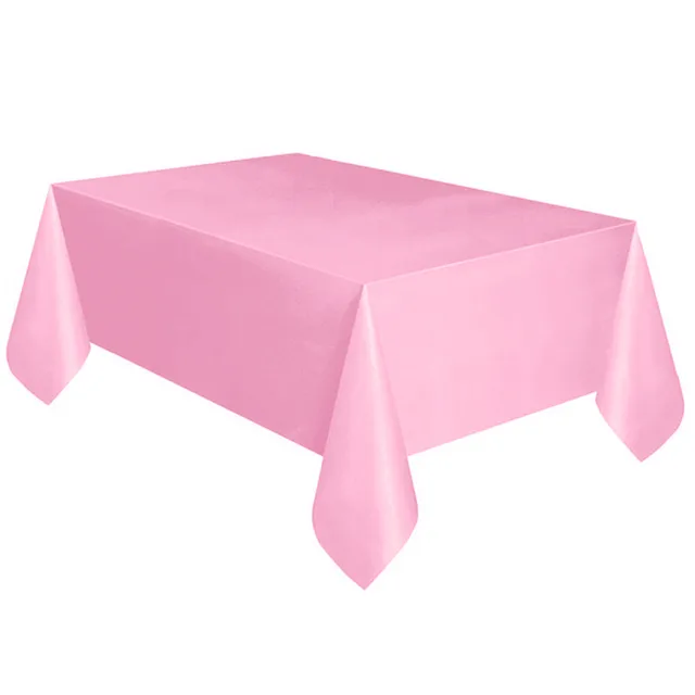 Grande Couverture de Table Rectangulaire en Plastique, Lingette Propre, Rouge, Blanc, Noir, pour ixd'Anniversaire, Mariage, Noël 6