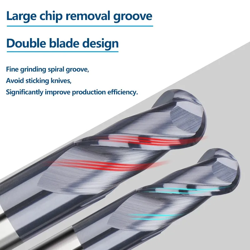 CNC Fräser Hartmetall 60 Grad Anfasfräser | 3 Flöten Gravurbit Für Aluminium & Kupfer | TICN Beschichtet