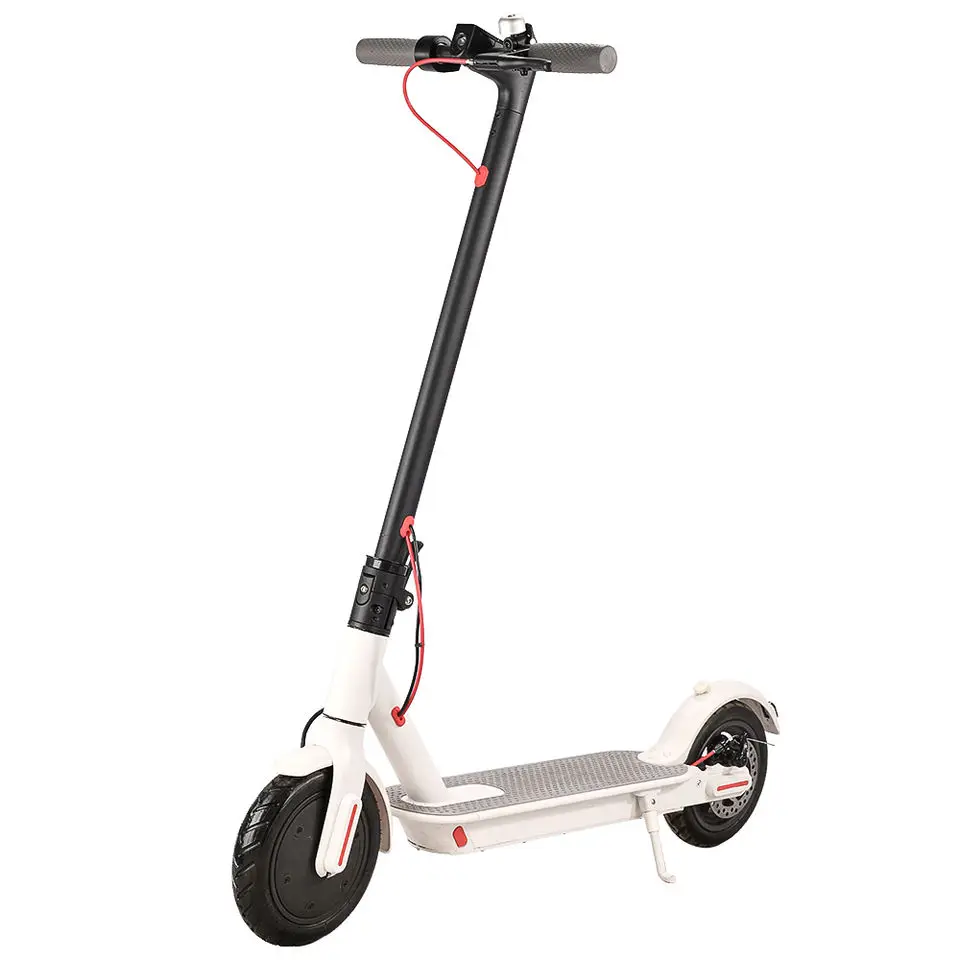 Long endurance folding full suspension green electric scooter Intelligent two-wheel vertical scooter folding electric scooter виброхвост helios shaggy electric green 8 5 см 5 шт hs 16 007