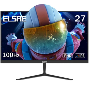 ELSAE 27-Inch FHD 1080p IPS Monitor with 100Hz Refresh Rate, Frameless Design, 129% sRGB HDR 10 for Gaming PC & Office Use 1
