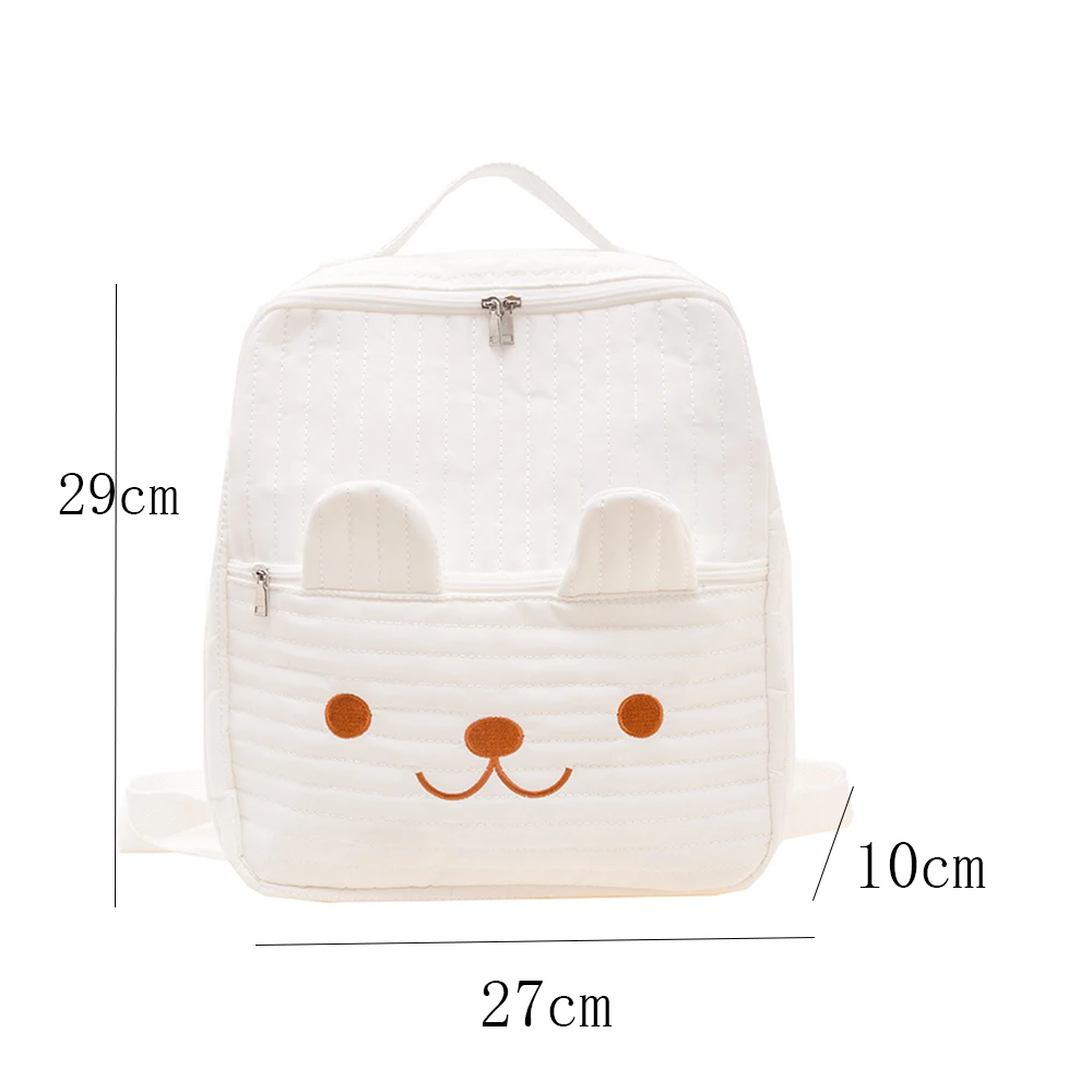 Mochila de Urso Pequeno Infantil, Mochila Infantil Personalizada, Mochilas Leves, Personalizada, Nome Bordado, Crianças, ao ar livre