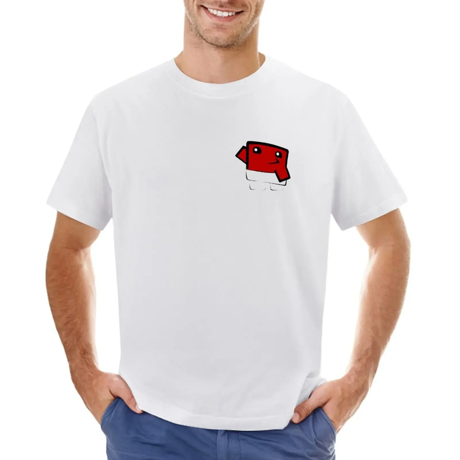 Super Meat Boy (Nella Tua Tasca) T-Shirt Oversize Customizeds Sweat Magliette In Cotone Da Uomo