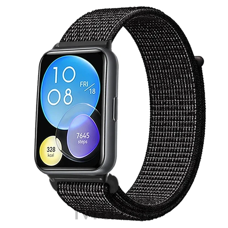 Nylon Sport Loop Band for Smartwatch - Durable Replacement Wristband Bracelet