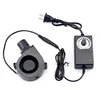 7530 9733 Blower Fan with Power Variable Speed Controller Barbecue Fan Air Blower Picnic Grill Wood Stove Cooking adjustable 2