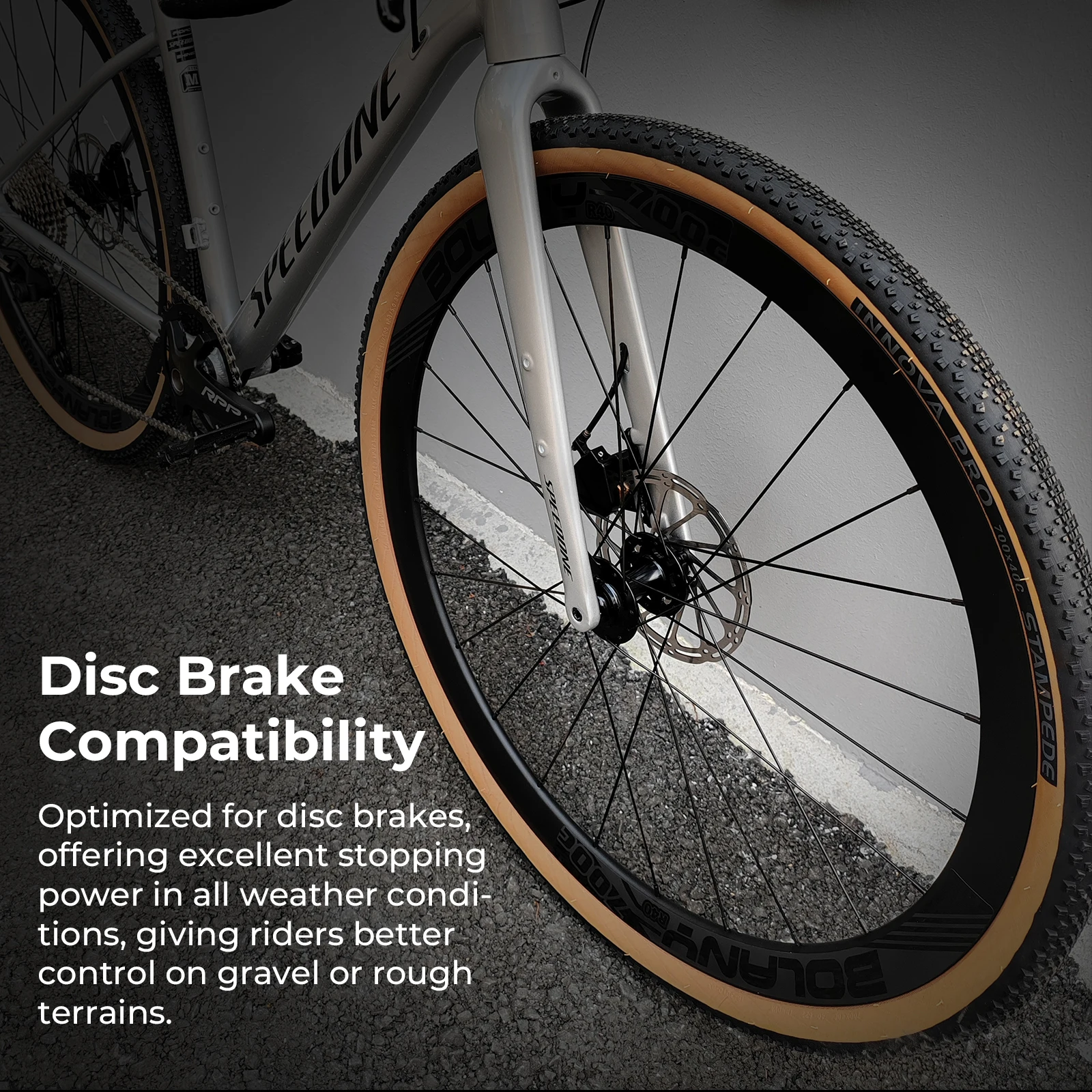 Bolany Road Bike Disc Brake Wheelset Ultra-light Bike Wheels