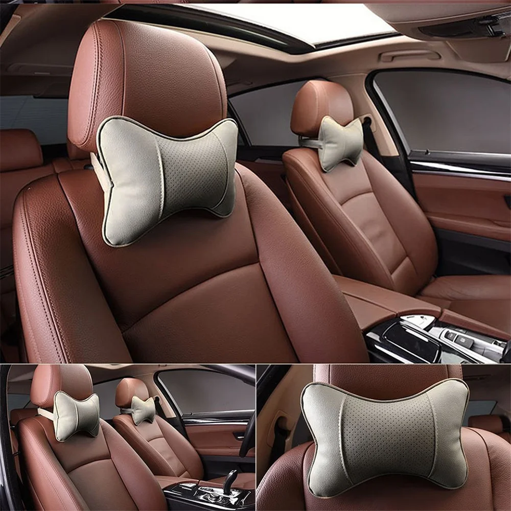 Car Neck Pillow Seat Headrest Auto Neck Rest Cushion Support Relax