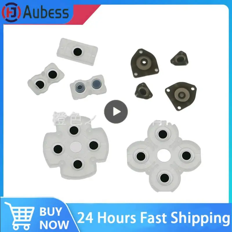 Ivyueenfor 4 Controller Sottile Tastiera Con Pulsante Adesivo In Gomma Conduttiva Siliconica Per Dualshock 4