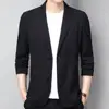 Summer Men Thin Coat Men s Suit Jacket Autumn Linen Solid Color Casual Suit Korean Slim Fit Formal Business Suit Jacket 2