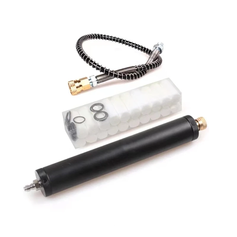 

42Mpa PCP Air Pump Diving Water-Oil Separator dry air system Filter for High Pressure electric compressor with 8mm Nipple