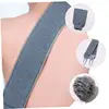 Back Scrubbing Towel Dual Sided Durable Exfoliating Body Towel Back Strap Unisex Detox Mud Scrub Extended Back Bathing Towel 2