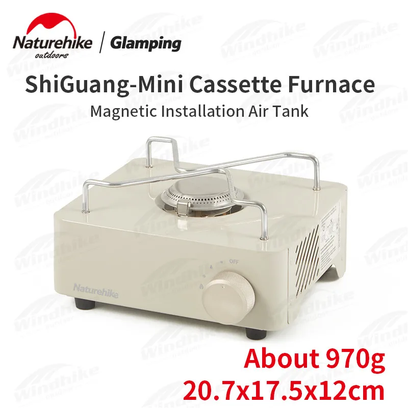 Naturehike Camping Gas Stove MINI Cassette Furnace Outdoor Camping Supplies  Cooker 970g Portable Cooking Stove BBQ Picnic Burner