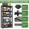 Garage Shelves, Heavy Duty, 2500Lbs 5 Tier Adjustable Garage Storage Shelves Suitable for Warehouse, Basement, Workshop, Kitchen 3