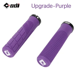 Shockproof Non-Slip Rubber Handlebar Grips (Purple OG-10)