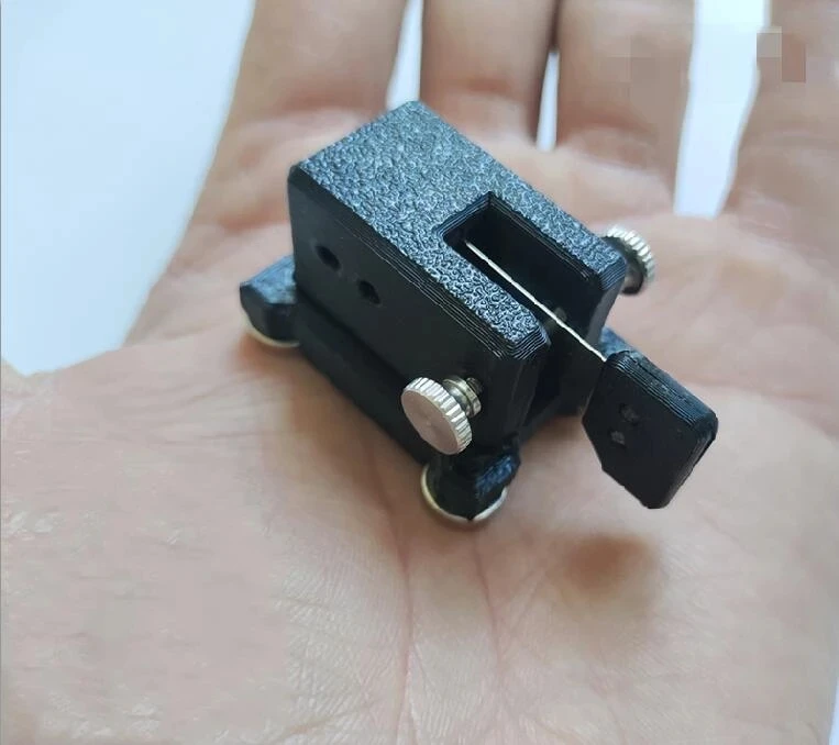 CH-5030 Mini Single paddle Key Morse Key CW Key Automatic Base Magnetic Adsorption For Shortwave Radio