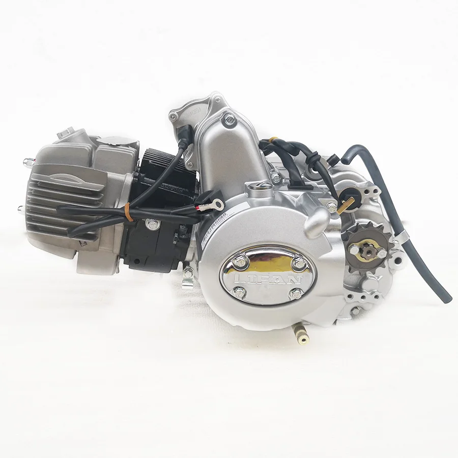 LIFAN 110CC ATV Engine Assy Semiauto clutch 3 Forward and 1 Reverse Gear for SUNL TAOTAO PEACE KANGDI EGL CHINA ATV QUAD BIKE