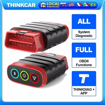 Thinkdiag Mini Diagnostic Tools Full System Thinkcar OBD2 Scanner Lifetime Free Update Bluetooth Scan Tool Automotive Scanner 1