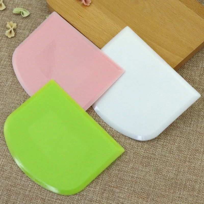 Baking Spatula Kitchen Cake Cream Spatula Dough Knife Cutter Butter Batter Scraper Decorating Plain Smooth Edge Spatulas Baking Pastry Tools