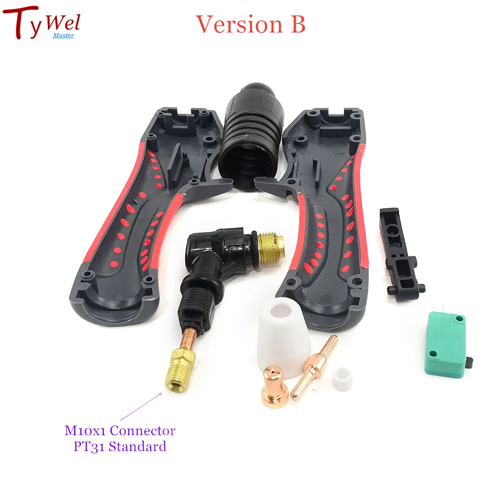 Professional PT31 Plasma Cutting Torch for 30-50A CUT40 HF Plasma Cutter Cutting Machine plasma cutter electrodes nozzles