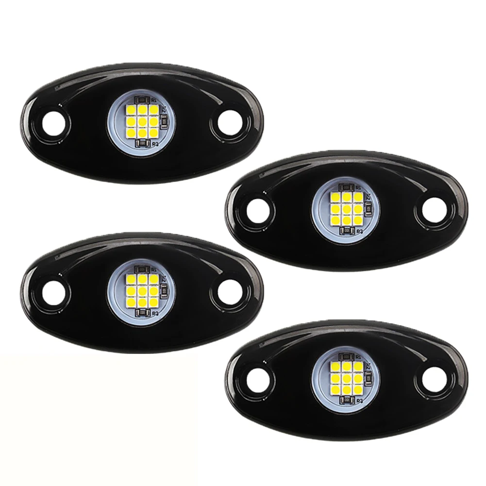 

Car LED Rock Lights Underbody Light 9W Waterproof Decorative Light For Jeep Offroad Truck ATV UTV 4X4 Car Boat