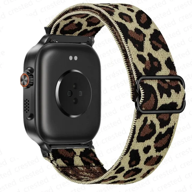 Adjustable Nylon Elastic 22mm Watch Strap Replacement Bracelet