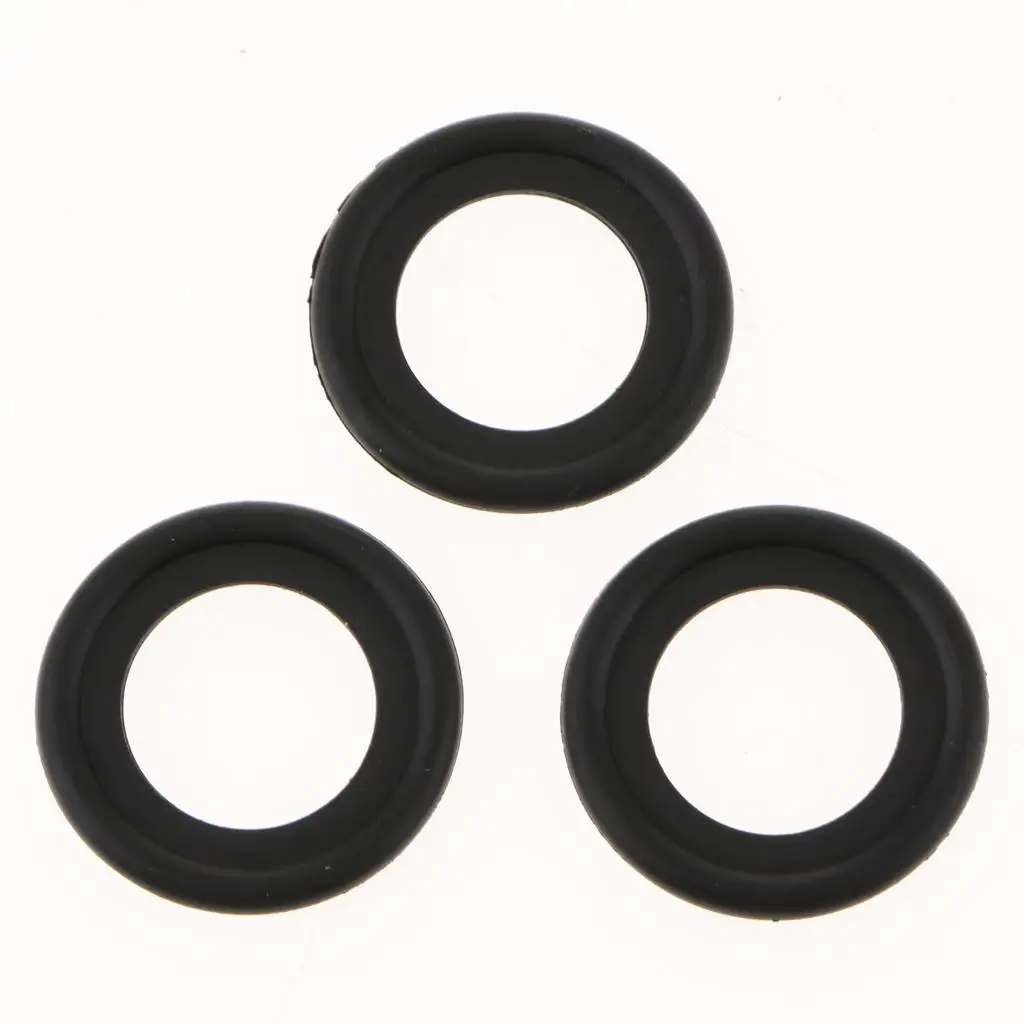 50PCS M14 Rubber Oil Crush Washers/Drain Plug Gaskets Compatible with Ford F5TZ-6734-BA