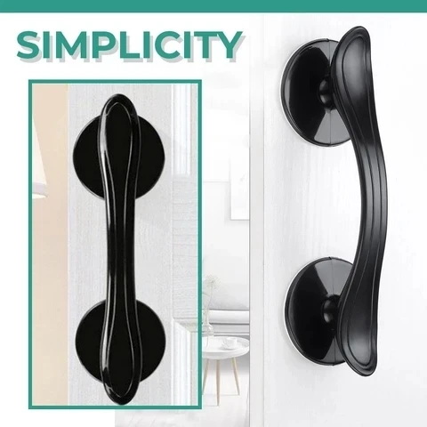 Bathroom Safety Grab Bar Non-slip Support Toilet Handle ABS Handle Advanced Auxiliary Shower Handle Window Cabinet Furniture
