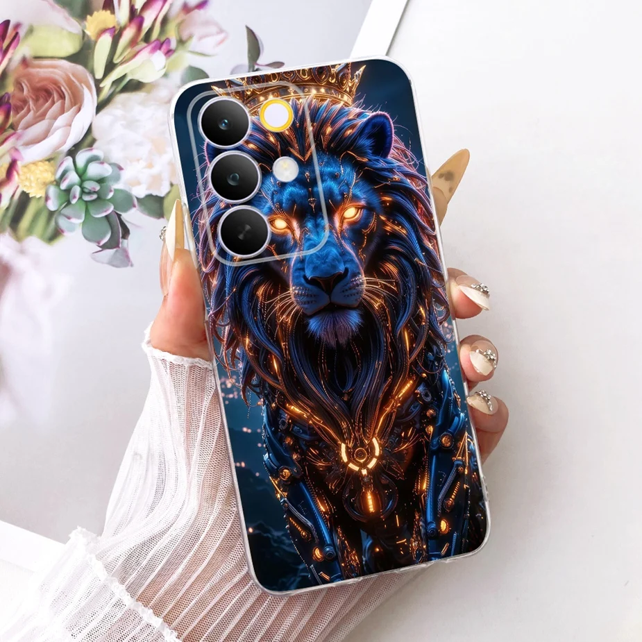 Stylish Flowers & Butterfly Painted Soft Slim Phone Case
