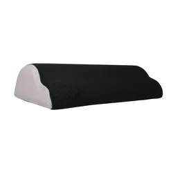 Ergonomic Memory Foam Footrest for Comfort and Support (Black ash)