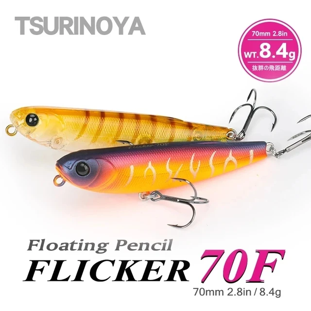 71mm/ 7g New Topwater Pencil WTD Surface Fishing Lure Walk The Dog  Artificial Saltwater Hard Bait Bass Plastic Walker Tackle