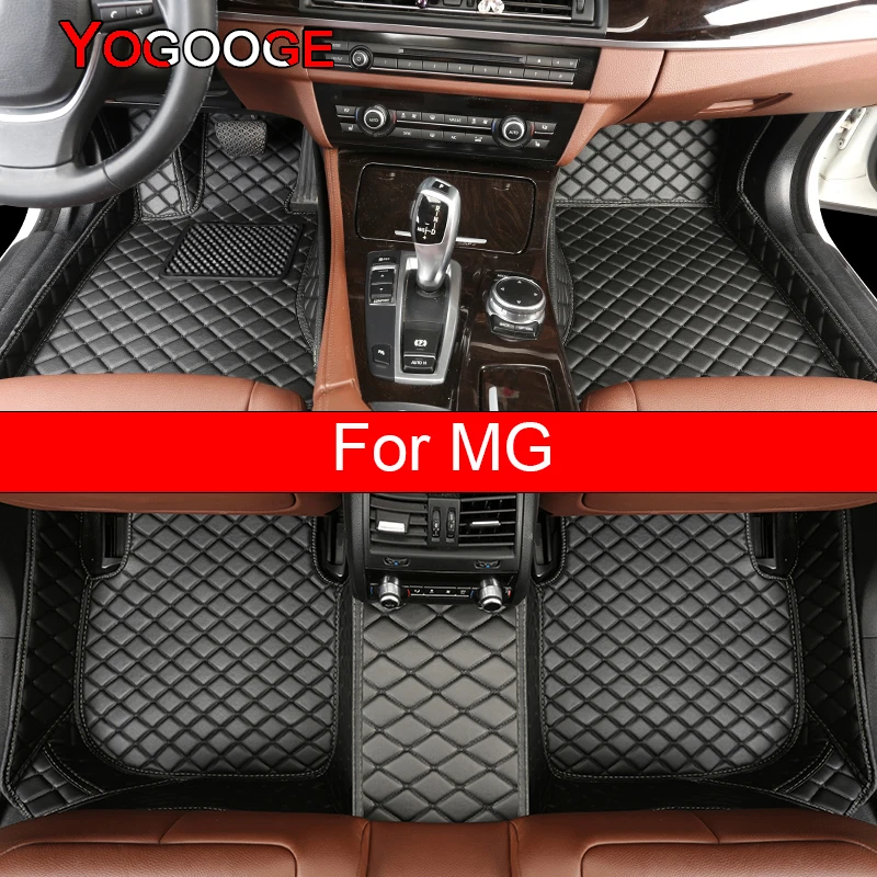YOGOOGE Car Floor Mats For MG HS MG3 MG5 MG6 MG7 ZS GS GT Foot Coche