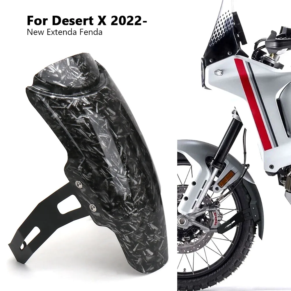 

New Motorcycle Accessories Front Fender Mudguard Wheel Hugger Splash Guard For Ducati DESERT X DesertX Desert X 2022 2023