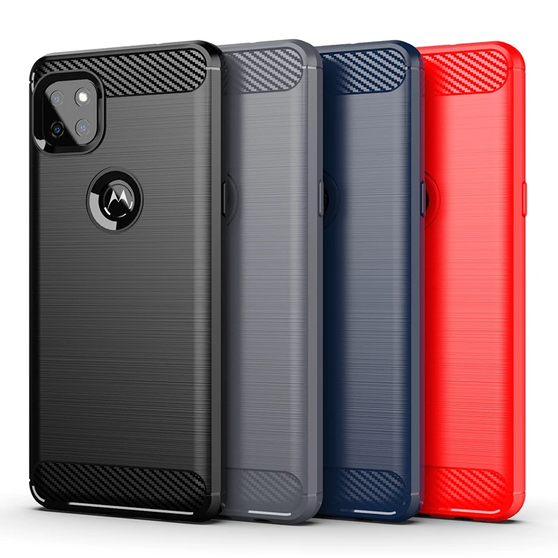 Durable Carbon Fiber Bumper Silicon Case with Enhanced Grip