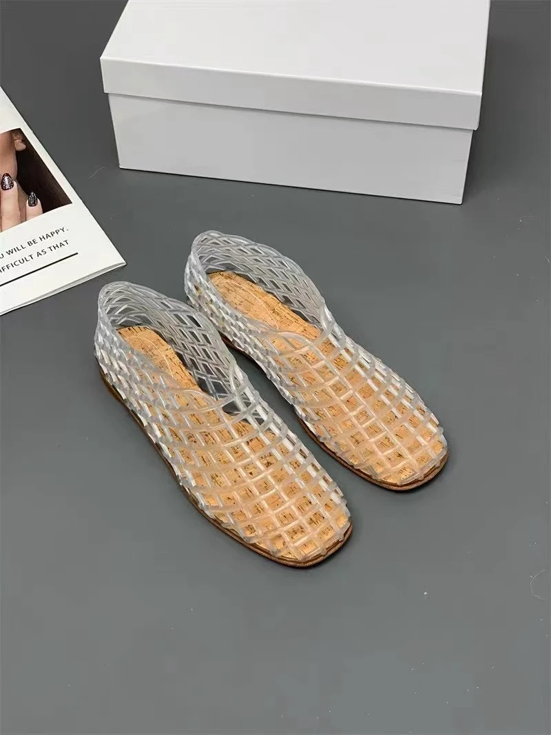 SummerEase Square-Toe Wedge Sandals Sfecef0116de049fa8c997311e2617c52v