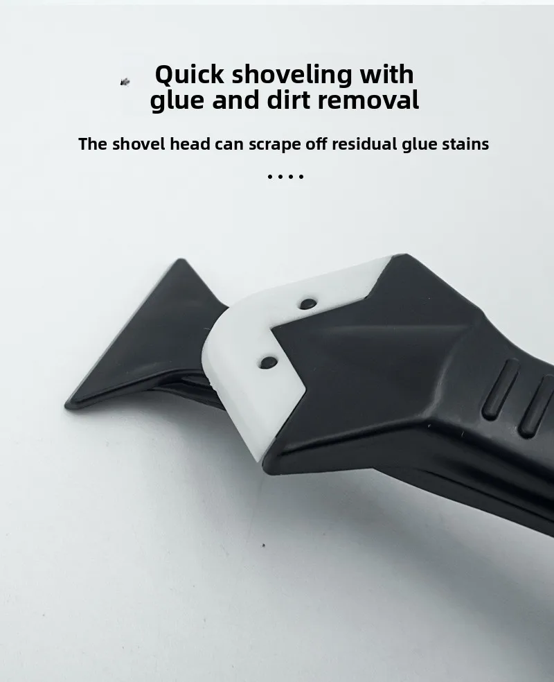 Metal Glass Residual Scraper Tool for Wall Trimming