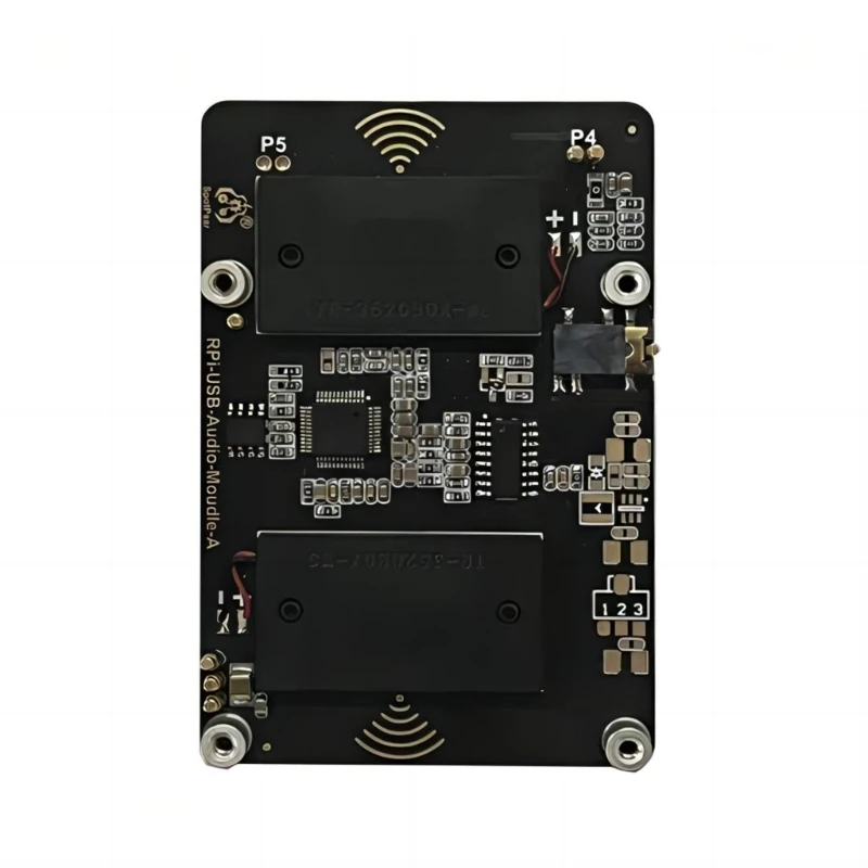 

USB-модуль звуковой карты для Pi5/Pi4 с зуммером для наушников Исключительный