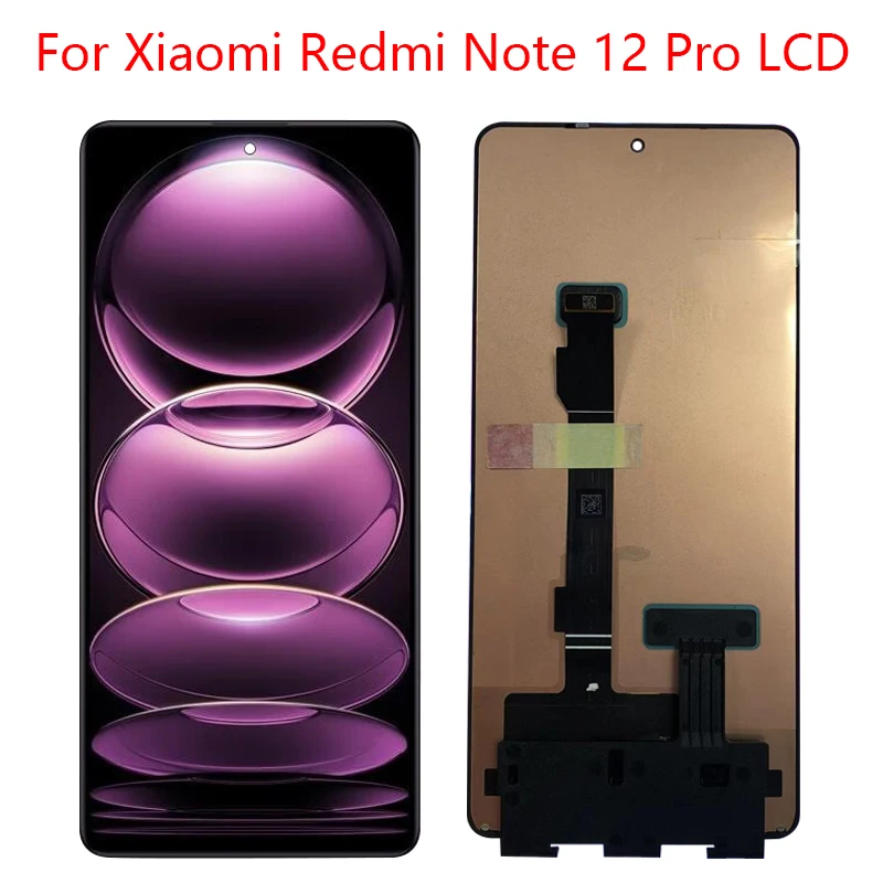 

For Xiaomi Redmi Note 12 Pro lcd display with touch screen digitizer Assembly for Xiaomi Redmi Note 12Pro LCD