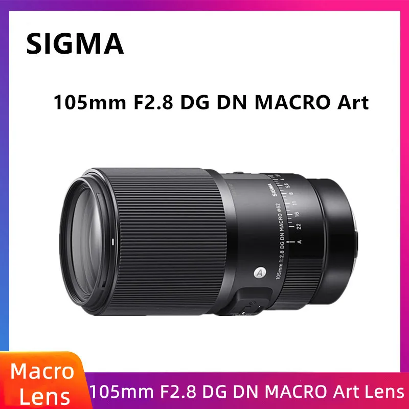 

Sigma 105mm F2.8 DG DN MACRO Art Lens for Sony E Mount camera lens 105mm f/2.8 Macro Lens