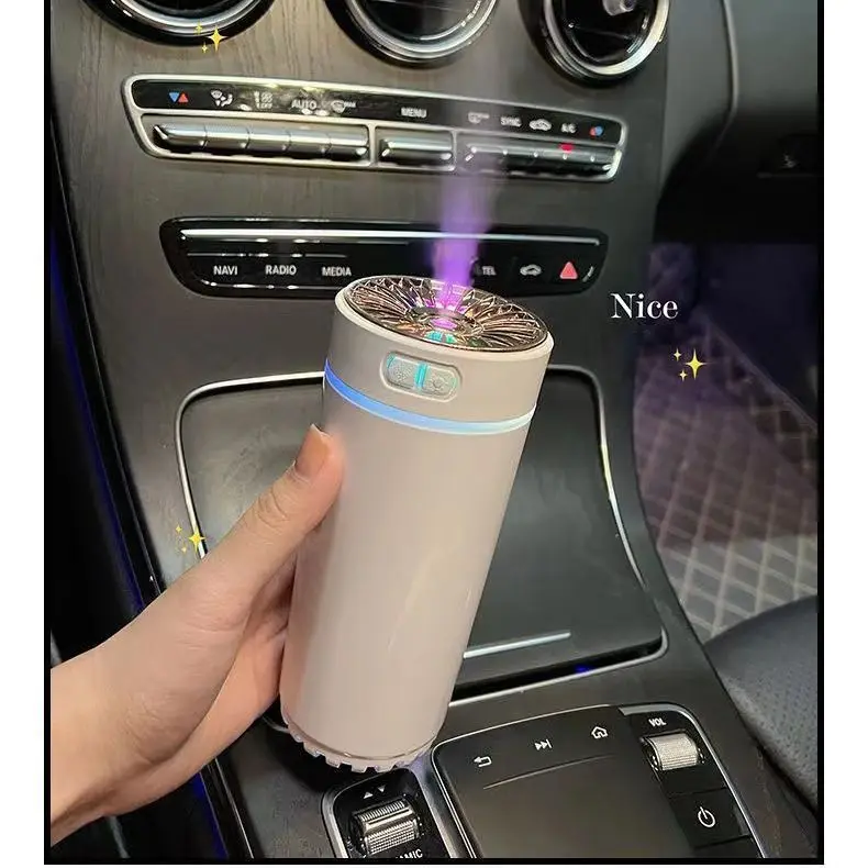Car Air Humidifier Aromatherapy Function Air Purification Ionizer Cigarette Lighter Powered for Removing Odors air humidifier air purifier
