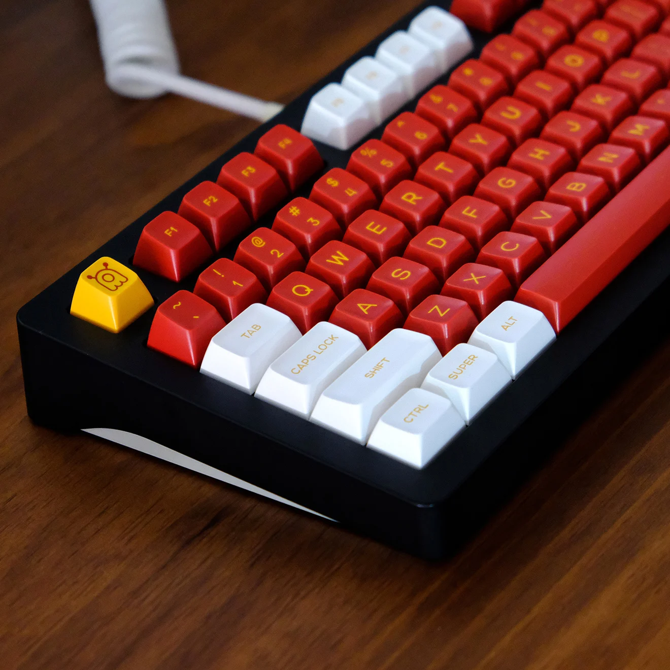 

160 Keys EVA 02 SA Keycaps White Red Yellow GMK Keycap PBT Double Shot ISO Key Caps For Mx Switch Mechanical Keyboard custom DIY