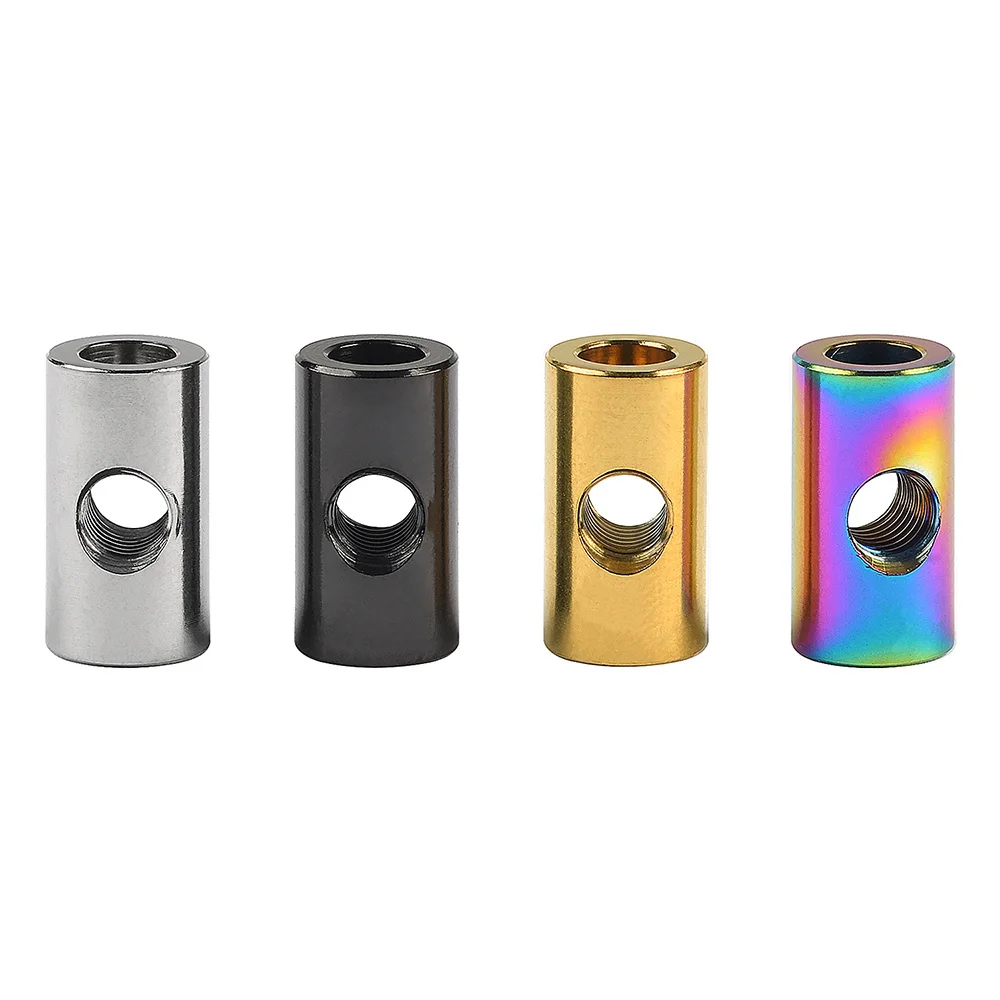 1 Pz Titan Legierung Zylindrische Muter M5 M6 Fuir Fahrrad Sitz Bike Reparatur Feste