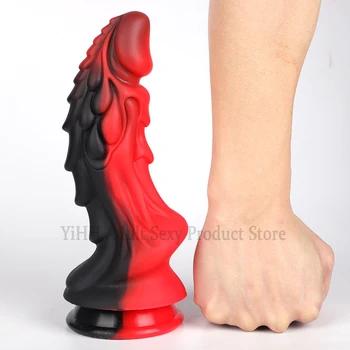 Huge Monster dildo Silicone Dildo anal butt plug With Suction Cup Dildo Prostate Massager Thick dick Anal Sex Toys for Women Men 2