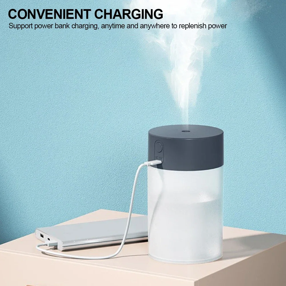 Description Picture 3 of item260ML Mini Humidifier USB Ultrasonic Air Humidifier LED Lamp Essential Oil Diffuser Car Purifier Aroma Anion Mist Maker Portable