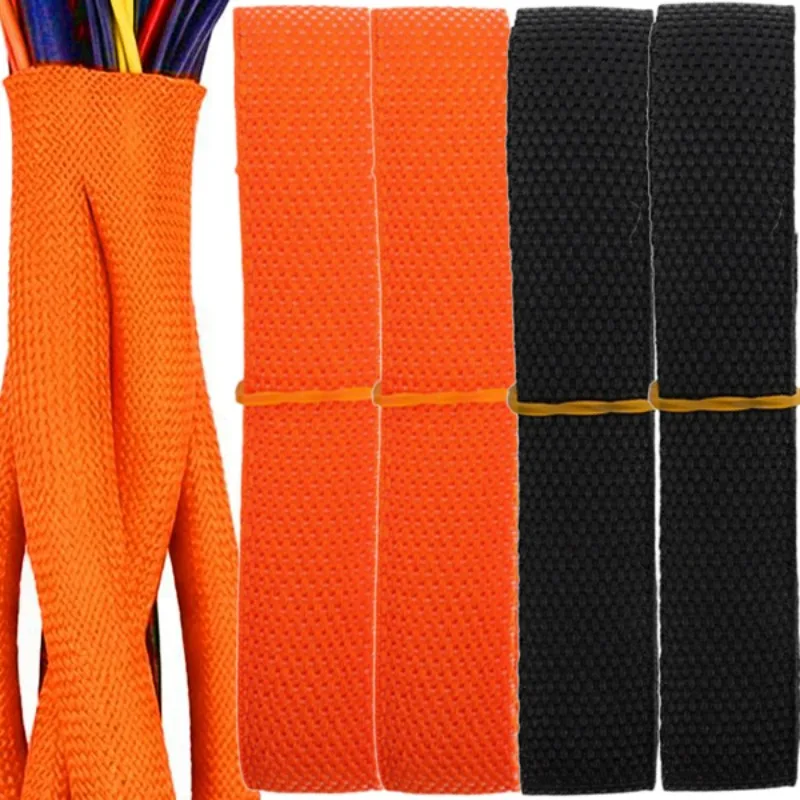 HeatShrinkFabricSleeveAutomotiveWireLoomFireResistantWireHarnessWrapforEngineBayCarAudioElectricalProtection-AliExpress34