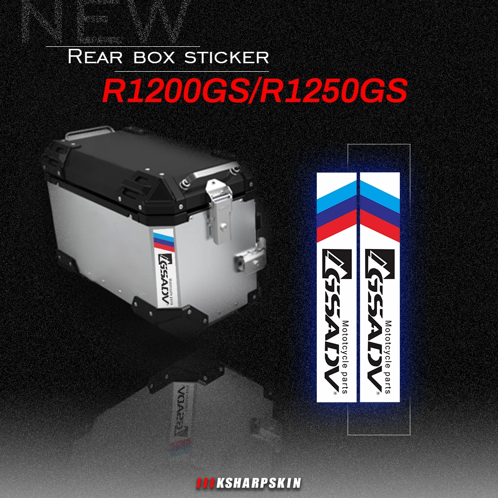 

Motorcycles Accessories Aluminum Boxes Cases Decal Stickers For BMW R1200GS LC Adventure R1250GS F800GS F850GS ADV