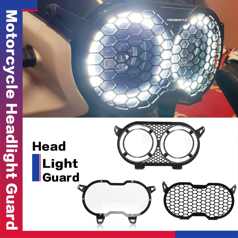 

2022 DesertX Accessories Headlight Protection Grille For Ducati Desert X 2022 2023 Headlight Protector Cover Headlight Guard