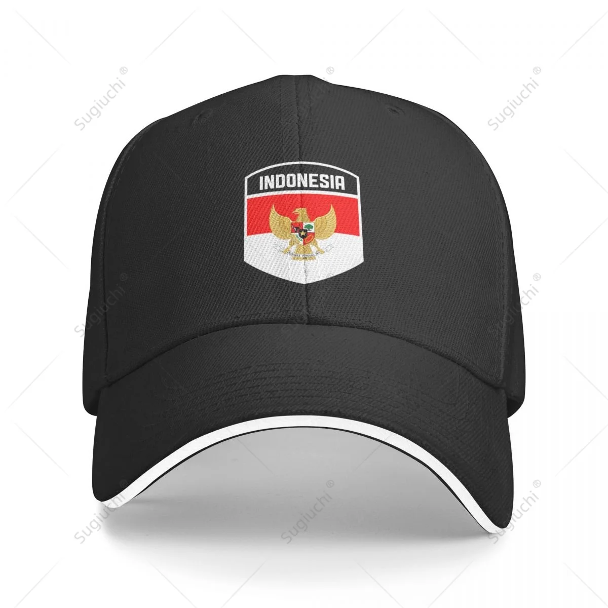 

Multifunction Indonesia Flag Shield Sandwich Baseball Cap Men Sports Casual Caps Golf Hat Fishing Outdoors