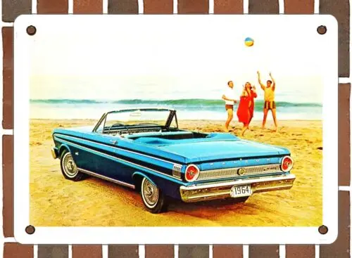 

Металлический знак-1964 Falcon футуристический трансформер-10x14 дюймов