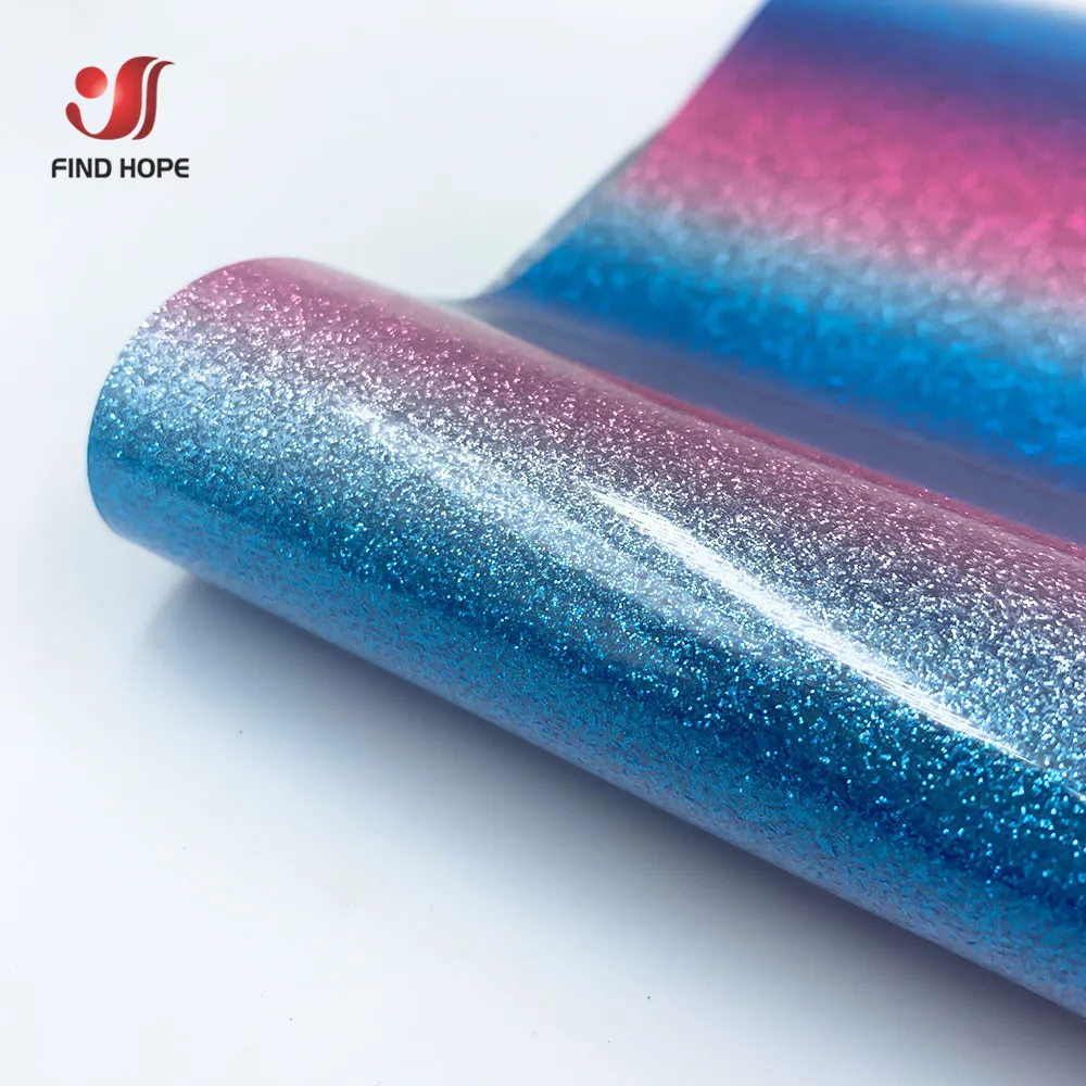 Pacco HTV Rainbow Tie Dye - 30,5x20,8 Cm - Vinile Termoadesivo Per T-Shirt, Compatibile Con Cricut E Cameo - 4