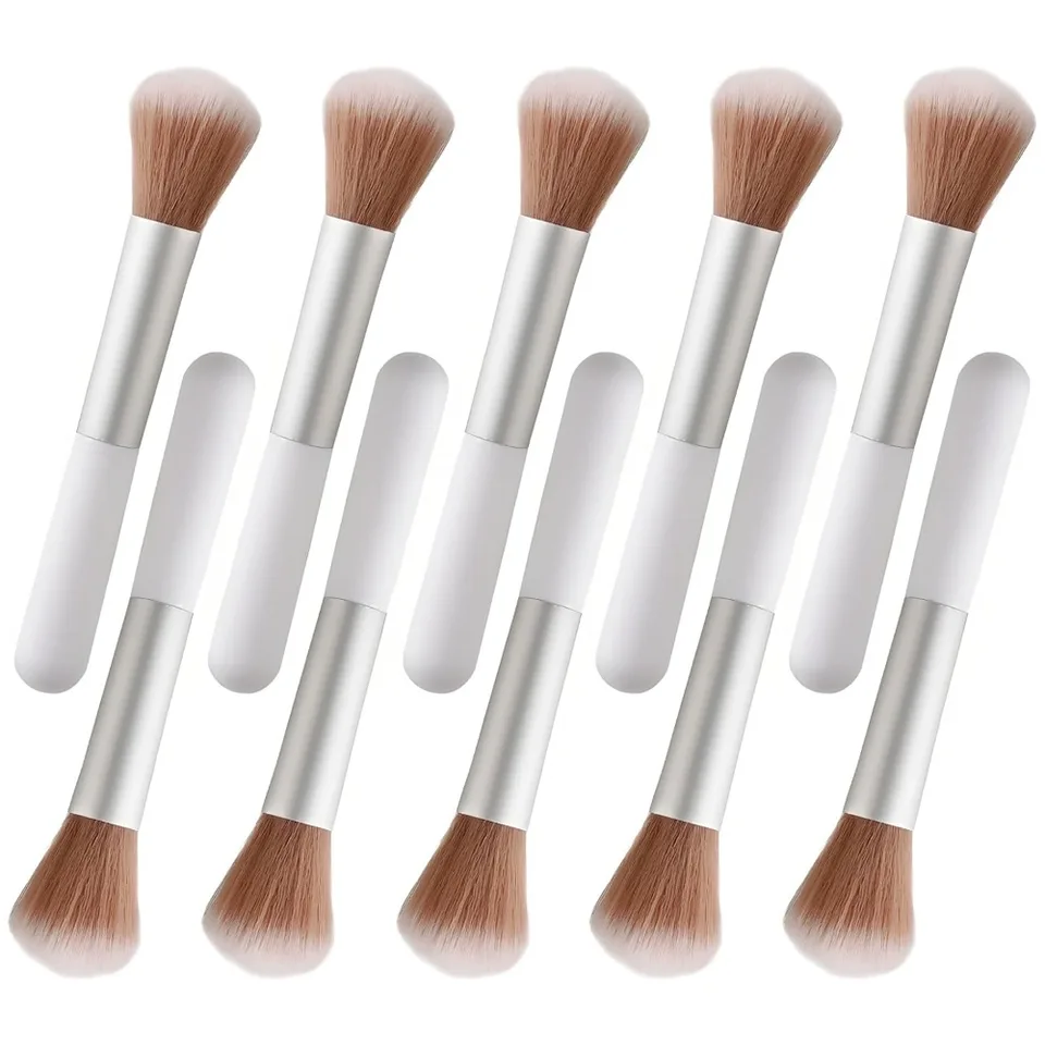 10 Piece Fluffy Beauty Makeup Brush Set